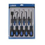 Laser 6382 Pick Hook and Scraper Set 9PC - Image 2