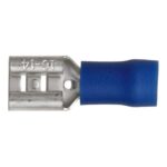 6.3MM Blue 1/2 Insul. Spade 25PK