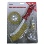 Spindle Mounted & Wire Brush Pack - 4 Pack