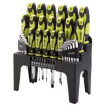 Draper Screwdriver Hex & Bit Set 44PC Green