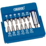 Draper Screwdriver & Magnetic Bit Holder Set 13 Piece