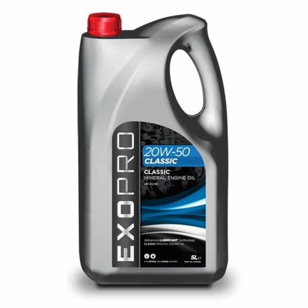U203 Exopro 20W50 Mineral Oil 5 Litre - Image 1