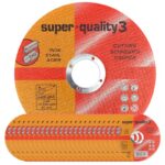 Super Quality Thin Cutting Disc 4.5" 10 Pack