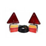Maypole Magnetic Trailer Light Set 10M Cable MP44962