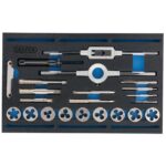 Draper Combination Tap & Die Set Metric & BSP 22 Piece 63520