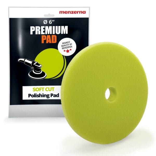 Version 1.0.0 Menzerna Soft Cut Foam Pad Green 95MM - Image 1