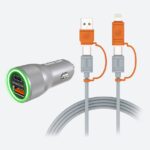 Gadjet 4-in-1 Cable & Car Charger Multipack