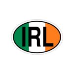 IRL Ireland Flag Car Sticker