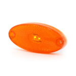 Maypole MP1655 WAS 12-24V Slim Line Oval LED Amber Marker Lamp
