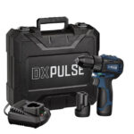 Draper DX Pulse 12V Brushless Drill Driver Kit, 2 X 2.0Ah Batteries, 1 X Charger (27917)