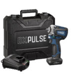 Draper DX Pulse 12V Brushless Impact Driver Kit, 1/4" - 1 X 5.0Ah Battery, 1 X Fast Charger (27962)