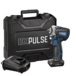 Draper DX Pulse 12V Brushless Impact Wrench Kit, 3/8"- 1 X 5.0Ah Battery, 1 X Fast Charger (27960)