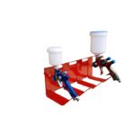 Fast Movers Wall Mounted Gravity Feed Spray Gun Holder For 4 Spray Guns (FMT5900)