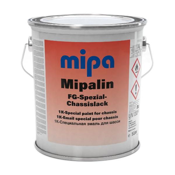 Mipa-Black-Chassis-Paint-FG-RAL-9005-5-Litre-246229005 Mipa Black Chassis Paint FG RAL 9005 5 Litre - Image 1
