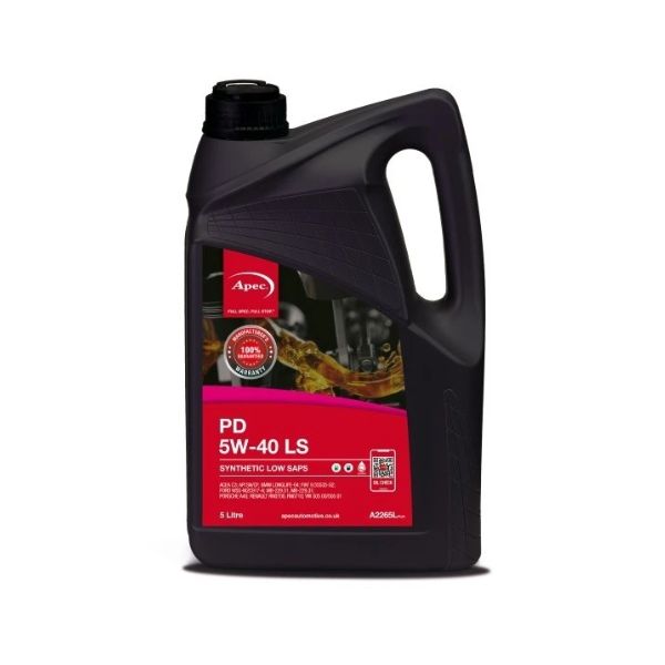 apec-5w40-5lt Apec 5W-40 C3 PD LS Engine Oil 5 Litre - Image 1