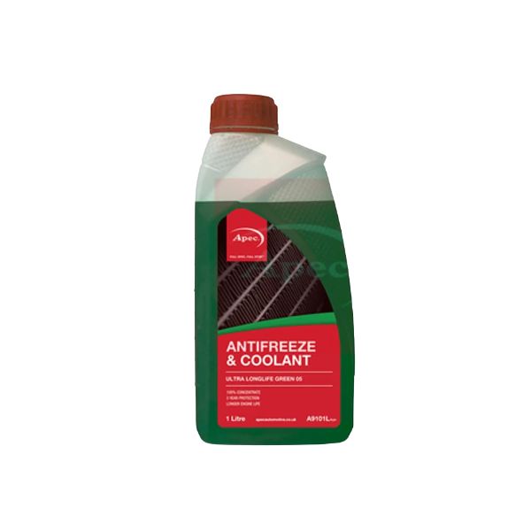apec-antifreeze-green Apec Ultra Longlife Green Antifreeze & Coolant 1L - Image 1