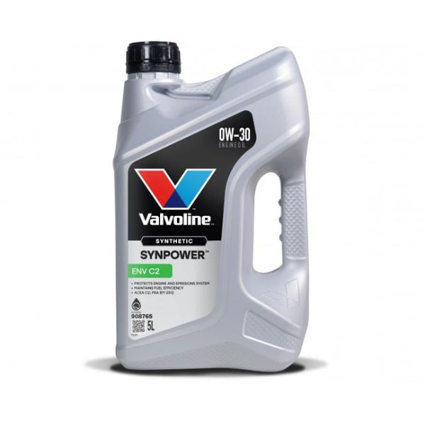 valvoilne-0w30-oil Valvoline SynPower ENV C2 0W-30 Engine Oil 5L - Image 1